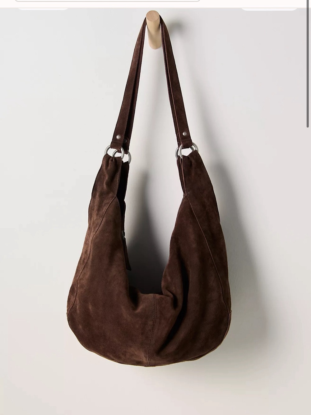 Free People Brown Hobo Bag
